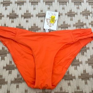 BECCA Vibrant Orange Swim Bottom